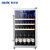 奥克斯(AUX)家用迷你单门欧式酒柜冷柜冰吧冷藏柜玻璃展示柜恒温小酒柜 JC-50(黑色 奥克斯45升（冷藏+微冻）)第5张高清大图
