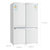 丹麦诗凯（SCANDOMESTIC）嵌入式冰箱对开门520升家用橱柜内置镶嵌内嵌隐藏式欧式大容量超薄冰箱组合第3张高清大图