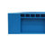 苏识 JZQ120 720*450*120mm 塑料周转箱收纳箱 （计价单位：个）蓝色第3张高清大图