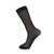 新款现货袜子大码中筒休闲夏季 男涤纶丝袜 男士商务袜子(均码 黑)第5张高清大图