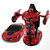 星辉rastar RS合金战警系列一键变形汽车儿童玩具机器人男孩子礼物1:32车模 61800(红色)第3张高清大图