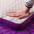 囍人坊 可拆卸水洗海绵床垫子立体床垫两用折叠榻榻米午睡床铺垫子地铺B(可拆紫色 200*220)第3张高清大图