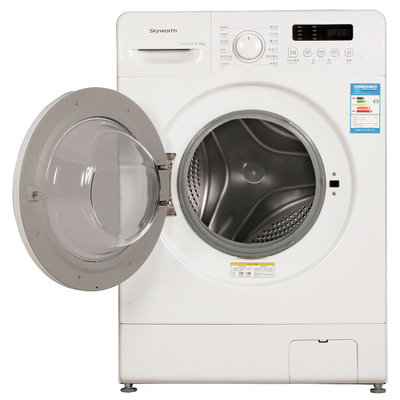创维（Skyworth）F651003S6.5公斤   滚筒洗衣机（白色） 全自动智能自测洗衣