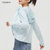 CaldiceKris （中国CK）女薄款透气UPF50+抗紫外线冰丝防晒衣CK-FS1888-2(浅灰色)第5张高清大图