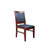 鑫博奥平头椅办公椅环保皮黑色标准 平头椅(黑色 办公椅会议椅)第4张高清大图