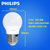 飞利浦（PHILIPS）LED灯泡球泡 大功率超亮光源E27大口(3.5W黄光一只装)第4张高清大图