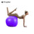 加厚健身房按摩球运动瑜珈球平衡球 55CM1513(紫色 75cm)第5张高清大图
