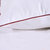 晶丽莱 磨毛压花枕头可水洗单人枕头枕芯 单只装(白色 48*74cm)第4张高清大图