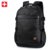 瑞吉仕/Regisu商务休闲双肩电脑包15.6寸 男女旅行背包(黑色)第2张高清大图