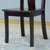 银卧餐椅实木椅子新中式凳子(黑檀色 定金单拍不发货)第5张高清大图