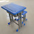 CY-4017型单人学生书桌凳加厚板材双立柱加固型(默认)第5张高清大图