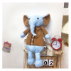 大象背包儿童可爱玩具毛绒玩具背包/毛绒公仔/布娃娃/抱枕/卡通抱枕/安抚玩具(蓝色 40cm)