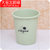 垃圾桶 塑料客厅无盖卫生间垃圾桶厨房欧式家用卧室垃圾筒lq0600(绿色 大号)第5张高清大图