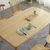 吉木多 红橡木实木餐桌椅组合 一桌六椅禅意新中式家用长方形饭桌(1.2米原木色 单餐桌)第4张高清大图