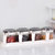 禧天龙Citylong玻璃调料盒套装调味罐调味盒调料罐4件套带置物架H-8041(灰色)第3张高清大图