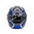 SHOEI日本JC2摩托车半盔3/4盔头盔骑行踏板(亮蓝色印花 M)第5张高清大图