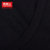 南极人夏季棉质男士弹力罗纹背心 舒适透气吸汗 圆领打底大码汗衫三件装(黑色3件装)第4张高清大图