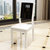 古宜（Guyi） 古宜 烤漆简约现代白餐椅木质休闲餐桌椅子实木电脑椅子书桌椅 现货(G512橡木软包椅2把(物流点自提价)第2张高清大图