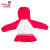 moababy 韩国品牌童装婴幼儿童春秋纯棉女童套装 CJ34-111419(红色-斜襟 80)第3张高清大图