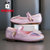 巴布豆女童水晶公主鞋2021新款秋季软底单鞋儿童小皮鞋(28 胭脂红)第3张高清大图