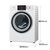 松下(Panasonic) XQG80-N80W 8公斤全自动变频滚筒家用洗衣机 泡沫净变频 白色下排第3张高清大图