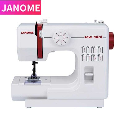 【日本品牌】JANOME真善美缝纫机小型家用电动缝纫机迷你多功能带锁边吃厚525A(缝纫机)