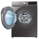 三星(SAMSUNG)洗衣机WD90N64FOAX/SC(XQG90-90N64FOAX)  9公斤  洗烘一体  混动力速净科技  钛晶灰