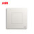 ABB开关插座面板轩致白色二三极五孔AF205插座面板套餐合集(空白面板)第2张高清大图