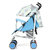 轻便婴儿推车 可坐可躺伞车 折叠避震手推车 宝宝儿童婴儿车(夏洛特粉)第2张高清大图