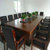 菁鸿5400*2200*760mm会议桌JH-54实木皮油漆办公长条会议桌接待长桌(适用32平) 酒红色(默认 默认)第3张高清大图