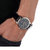 瑞士天梭TISSOT力洛克系列 自动机械男表 时尚机械正装手表 白盘钢带T41.1.423.33(T41.1.423.53 钢带)第5张高清大图