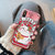 新年猪猪iphone xs max手机壳7plus情侣8plus红色苹果6plus硅胶6s创意7p包边iphone(6/6s诸事皆顺猪)第3张高清大图