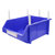 苏识 XK010 货架斜口分类零件盒 380*245*150mm ( 颜色：蓝色) 组合式物料收纳盒10个装(2 默认)第5张高清大图