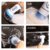 美佳多 360度旋转多功能电动洗碗锅神器自动刷子厨房杯瓶刷子(浅蓝色 1个装)第3张高清大图