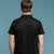 传奇保罗2021夏季新款珠地棉男士休闲短袖t恤男纯色商务Polo衫（M-3XL）ZNM818(黑色 XXL)第2张高清大图