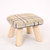 缘诺亿 蘑菇创意换鞋凳儿童矮凳四脚方凳可拆洗家居凳实木卡通凳ht-005#(红色 24小时内发货)第3张高清大图