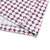 稻草人夏季商务短袖T恤男士翻领修身格子大码POLO衫203(红色 XXXL)第4张高清大图