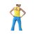 路伊梵时尚运动3227春夏运动服舞蹈服健美健身服（彩兰+黄）（XL）第3张高清大图