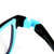 AA99儿童防蓝光眼镜手机电脑防辐射护目镜树脂镜片TR90材质镜框C01适用年龄4-12岁(蓝光阻隔Pri.黑蓝色)第4张高清大图