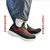 敏踏2021新型全掌气垫鞋中老年按摩透气防臭鞋防滑悠闲散步保暖鞋(黑色 41)第8张高清大图