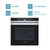 西门子(siemens)  HB636GBS1W 德国原装进口71L嵌入式家用烘焙电烤箱第4张高清大图