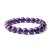 一生一石 3A级天然紫水晶圆珠手链系列(9mm)第3张高清大图
