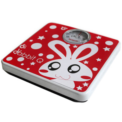 EKS电子人体秤（兔子）9563（红色）（随机发不同显示屏）