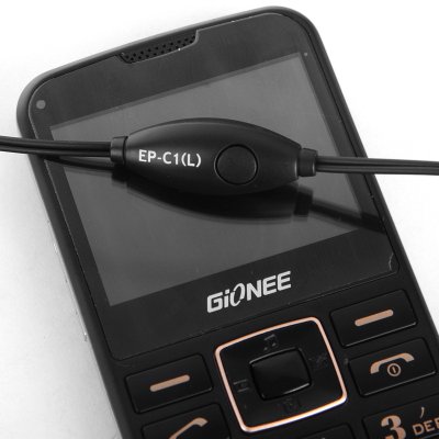 金立（GiONEE）V100手机（时尚黑）GSM 双卡双待，2000mAh大容量电池！