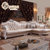 拉斐曼尼 FS029 欧式沙发 法式皮艺沙发组合 奢华实木沙发 客厅沙发(沙发 脚踏)第2张高清大图