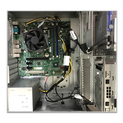 联想(Lenovo)扬天T4900V 商用台式电脑 I7-8700 4G 1T 集显 千兆网卡 WIN10 店铺定制版(20英寸显示器)