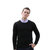【美国百年品牌】U.S. POLO春季新款男士修身长袖针织衫(圆领墨绿色 4XL)第2张高清大图