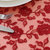 木儿家居桌布布艺茶几布餐桌布长方形椅垫椅套套装蕾丝镂空喜庆红(维多利亚桌布 90*90cm)第3张高清大图