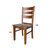 全实木餐椅家用简约现代中式北欧餐厅餐桌靠背凳子木椅子包邮(YZ375)第3张高清大图