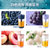 摩飞气泡果汁杯榨汁杯榨汁机家用便携式无线充电小型迷你水果料理原汁果汁机MR9801(轻奢蓝)第2张高清大图